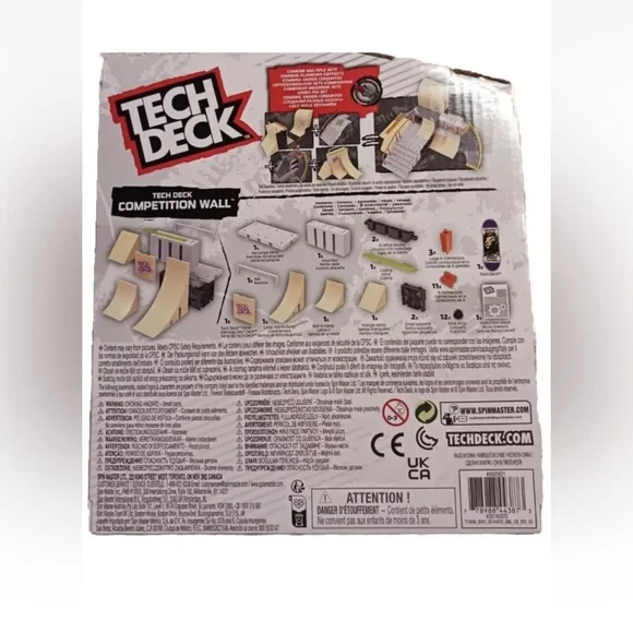 Tech Deck Competition Wall Set -set of 2 - Picture 3 of 3